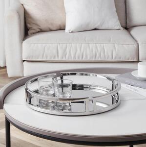Eglo 427019 - Dekorativni poslužavnik SAVANT pr. 38 cm krom
