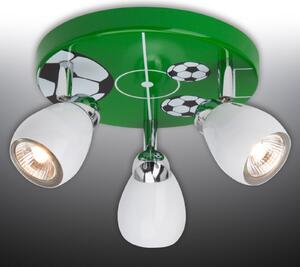 Nogomet LED plafonjera, tri žarulje