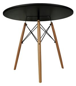 Crni blagovaonski stol OSLO 70x70