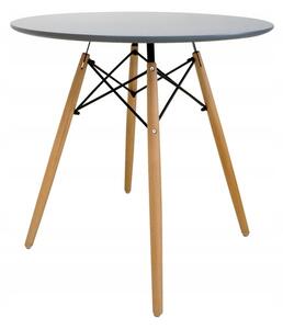 Sivi blagovaonski stol OSLO 90x90