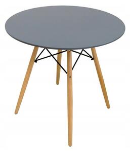 Sivi blagovaonski stol OSLO 70x70