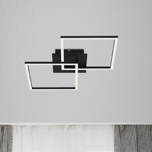 LED stropna svjetiljka Frame 2-bulb Switch dim crna