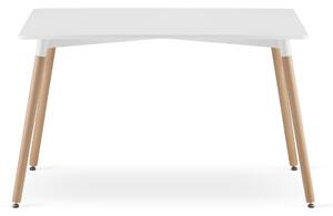 Bijeli blagovaonski stol ADRIA 120x80 cm