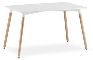 Bijeli blagovaonski stol ADRIA 120x80 cm