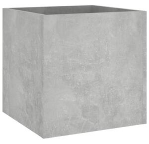 VidaXL Sadilica siva boja betona 40 x 40 x 40 cm od konstruiranog drva