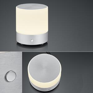 BANKAMP Button LED stolna svjetiljka visina 18,5cm aluminij