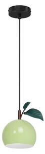 Luster na sajli APPLE 1xE27/15W/230V zelena