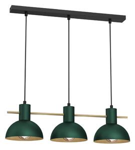 Luster na sajli ESTATE MINI 3xE27/15W/230V zelena