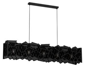 Luster na sajli CAMO 5xE27/15W/230V crna