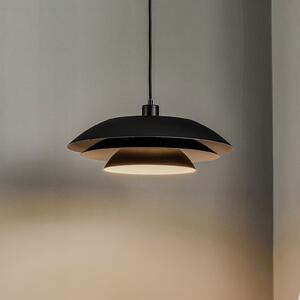 Dyberg Larsen DL45 viseća lampa metal crna, prigušiva, Crno, Dnevni boravak/blagovaonica, Metal