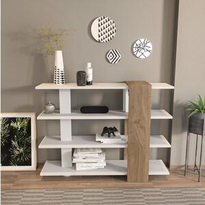 Zondo.hr Regal Nubio (bijela + orah). Akcija -30%. 1102398