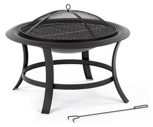 Fieldmann - Prijenosno ložište s rešetkom pr. 74 cm