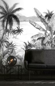 Mural Tapeta Blooming Tropical Morning (2 boje)