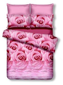 Posteljina od mikrovlakna EMERALD MARCO ružičasta Dimenzije posteljine: 2 ks 80 x 80 cm | 200 x 220 cm
