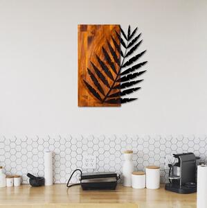 Zidna dekoracija 58x50 cm drvo/metal