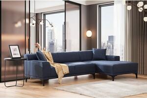 Atelier Del Sofa Kutna garnitura, Plava, Petra R Corner - Blue