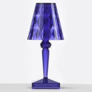 Kartell LED punjiva stolna svjetiljka Baterija, 26 cm, plava, IP54