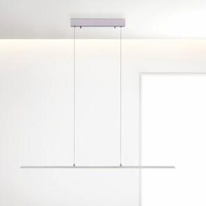 PURE LED viseća svjetiljka Lite, srebrna, 100 cm, CCT, prigušiva