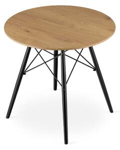 Blagovaonski stol sa pločom dekoru hrast OSLO 80x80