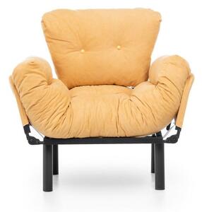 Atelier Del Sofa Fotelja, Senf, Nitta Single - Mustard