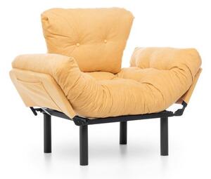 Atelier Del Sofa Fotelja, Senf, Nitta Single - Mustard