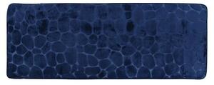 Kupaonski tepih Tendance Pebble (D x Š: 45 x 120 cm, Tamno plava)