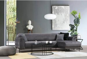 Atelier Del Sofa Kutna garnitura na razvlačenje, Antracit, Image Corner Right ( L3-Chl ) - Anthracite