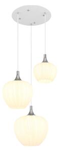 Globo 15548-3HW - Luster na sajli MAXY 3xE27/40W/230V bijela