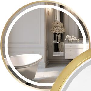 Ogledalo LED 70cm MMJ Gold
