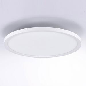 LED stropna svjetiljka Flat CCT, Ø 40 cm, bijela