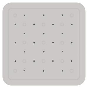 Diaqua Protuklizna podloga (54,5 x 54,5 cm, PVC, Sive boje)