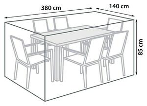 Sunfun Zaštitna navlaka za namještaj (D x Š: 380 x 140 cm, Poliester)