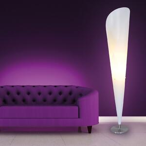Podna lampa tulipan, bijela