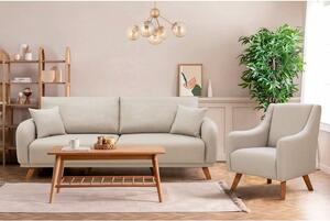 Atelier Del Sofa Garnitura s kaučem, Hera Set - Cream