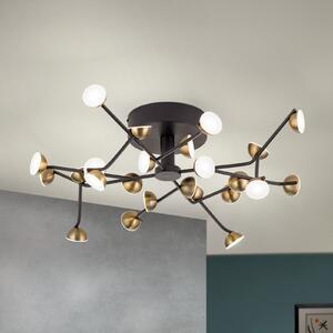 Blossom LED stropna svjetiljka, 24 žarulje