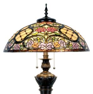 Rosaly - podna lampa u Tiffany dizajnu