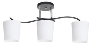 Viseći luster ESNYR 3xE27/40W/230V crna/bijela