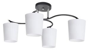 Viseći luster ESNYR 4xE27/40W/230V crna/bijela