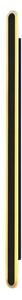 LED Vanjska zidna svjetiljka STICK LED/45W/230V IP65 3000K 150 cm