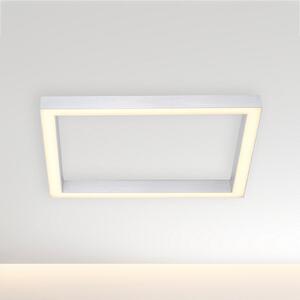 LED stropna svjetiljka PURE Lines, 55 x 55 cm, srebrna, CCT, daljinsko