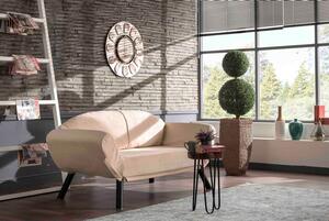 Atelier Del Sofa Dvosjed na razvlačenje, Krem, Genzo - Cream