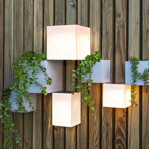 Newgarden Wally LED solarna zidna svjetiljka, 12x12 cm