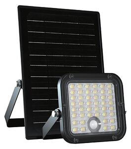 LED Prigušivi solarni reflektor sa senzorom LED/10W/3,7V 4000/6000K IP65 + DU