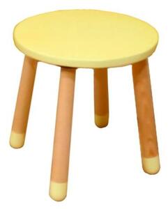 Woody Fashion Dječja stolica Yellow Chair