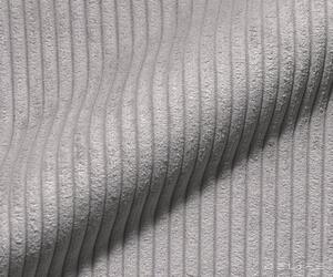 Velika kutna garnitura Sirpio L 330x230cm, Materijal: Rebrasta tkanina - Siva 330 x 230 x 70 cm