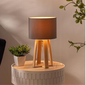 Atmosphera - Stolna lampa MOLU 1xE27/25W/230V bor/siva