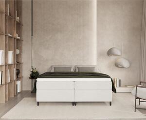 Krem boxspring krevet s prostorom za pohranu 140x200 cm Araya – Maison de Rêve