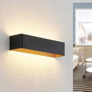 Archio LED zidna lampa Karam, 37 cm, crna, metal, gore/dolje