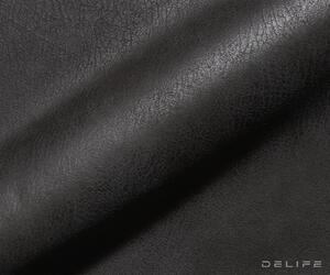 Kutna garnitura Elio 300x185cm, Materijal: Imitacija kože - Antracit 300x185x66cm Tabure