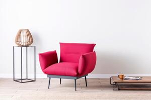 Atelier Del Sofa Fotelja, Tamno crvena, Jax Solo - Dark Red GR105